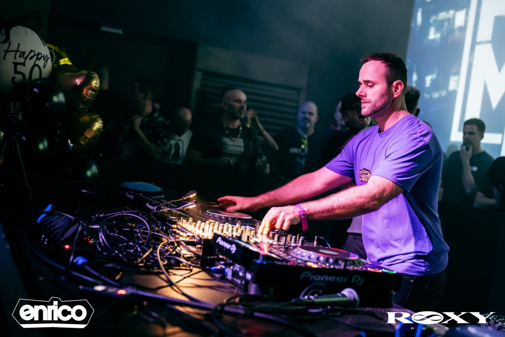 DJ ENRICO 50. BDAY W/ KRYDER | ROXY Prague