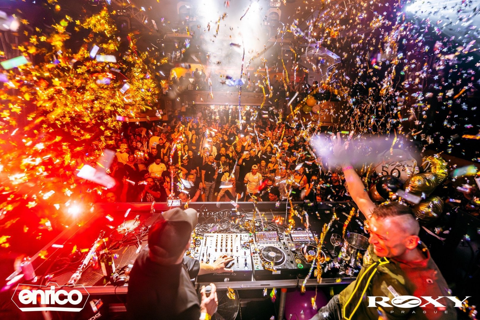 DJ ENRICO 50. BDAY W/ KRYDER | ROXY Prague