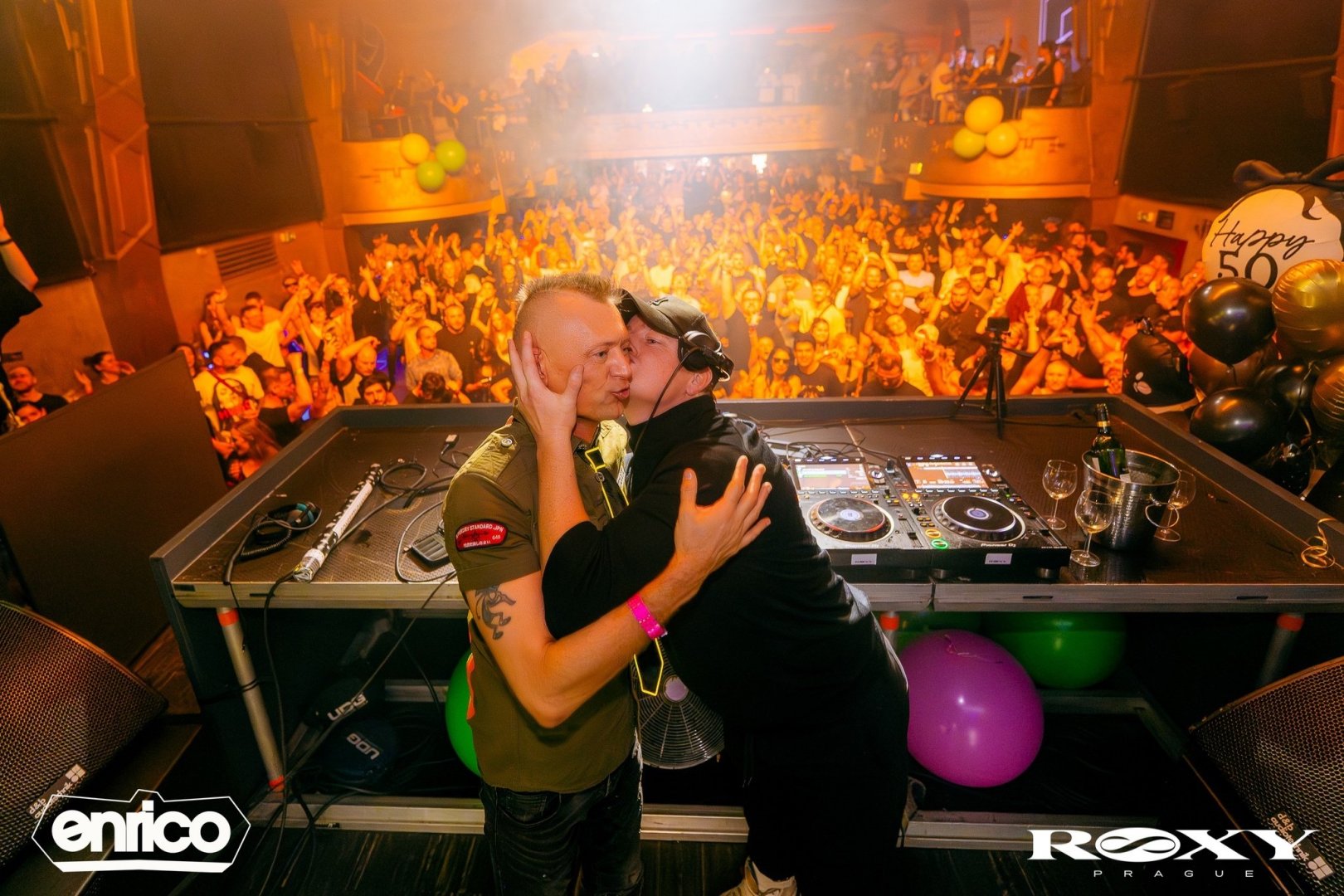 DJ ENRICO 50. BDAY W/ KRYDER | ROXY Prague