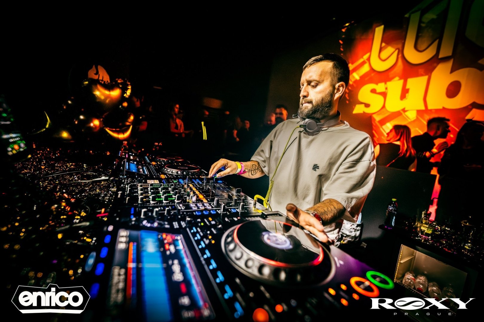 DJ ENRICO 50. BDAY W/ KRYDER | ROXY Prague