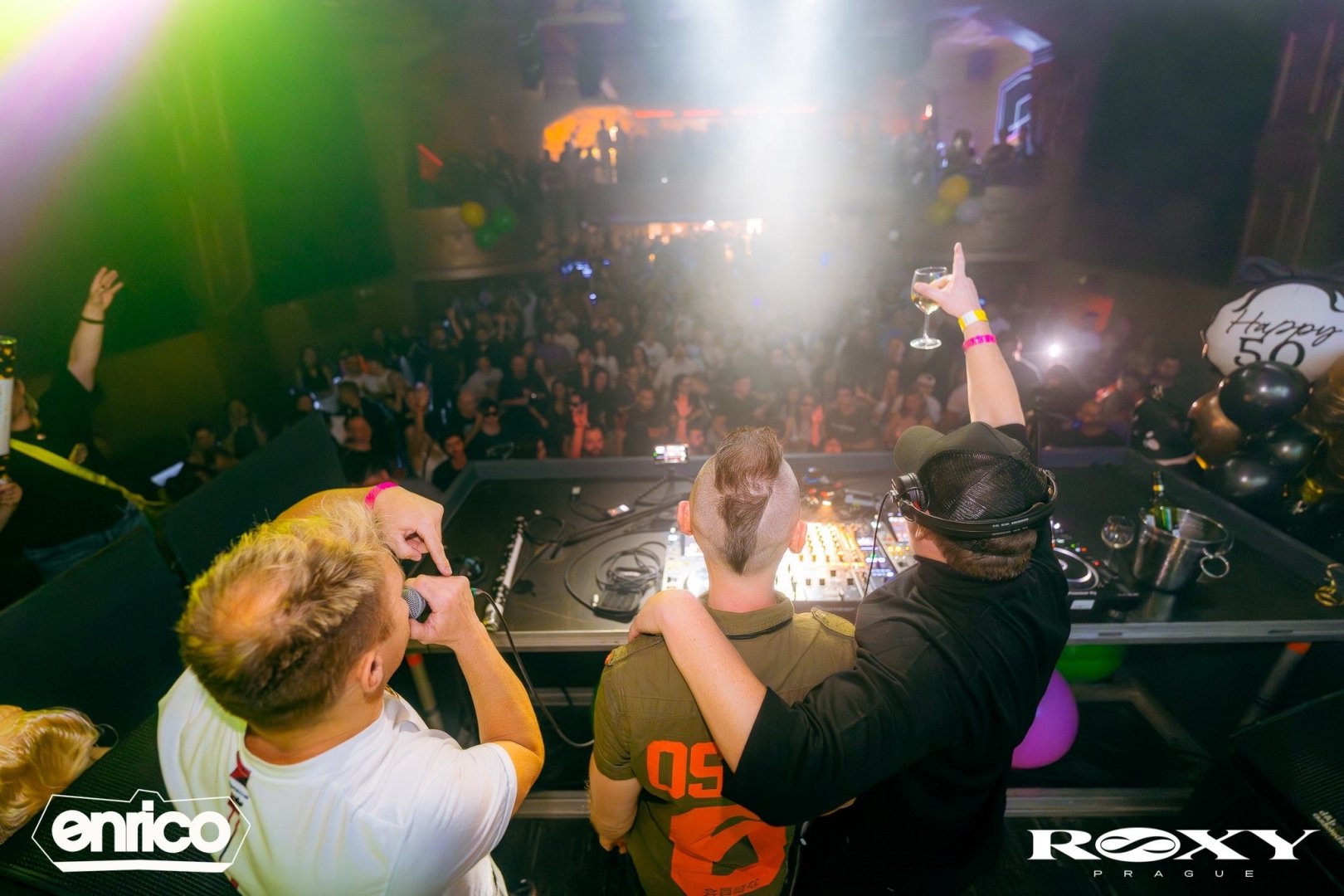 DJ ENRICO 50. BDAY W/ KRYDER | ROXY Prague