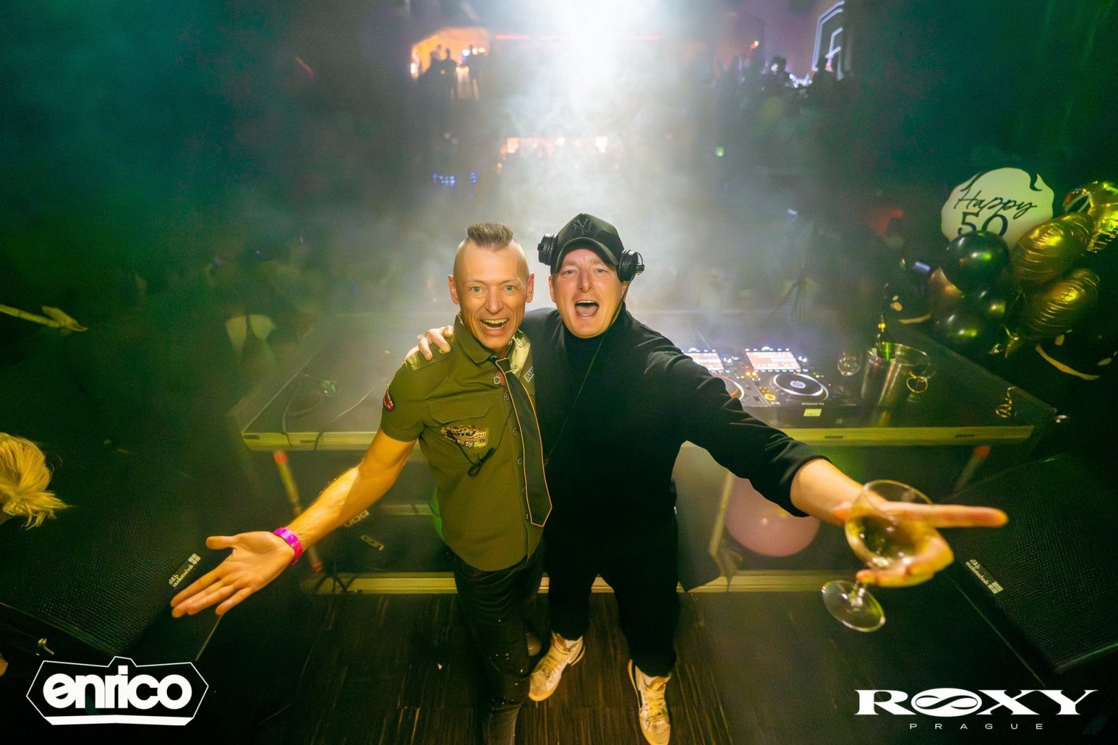 DJ ENRICO 50. BDAY W/ KRYDER | ROXY Prague