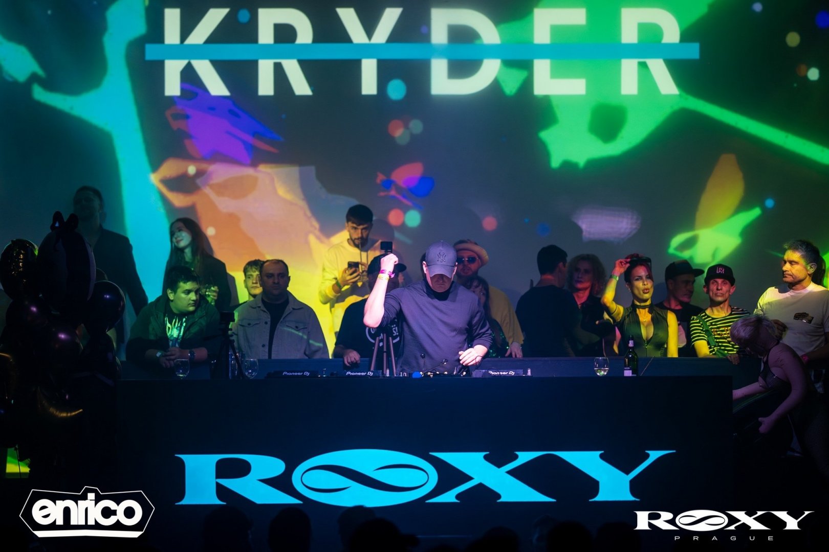 DJ ENRICO 50. BDAY W/ KRYDER | ROXY Prague