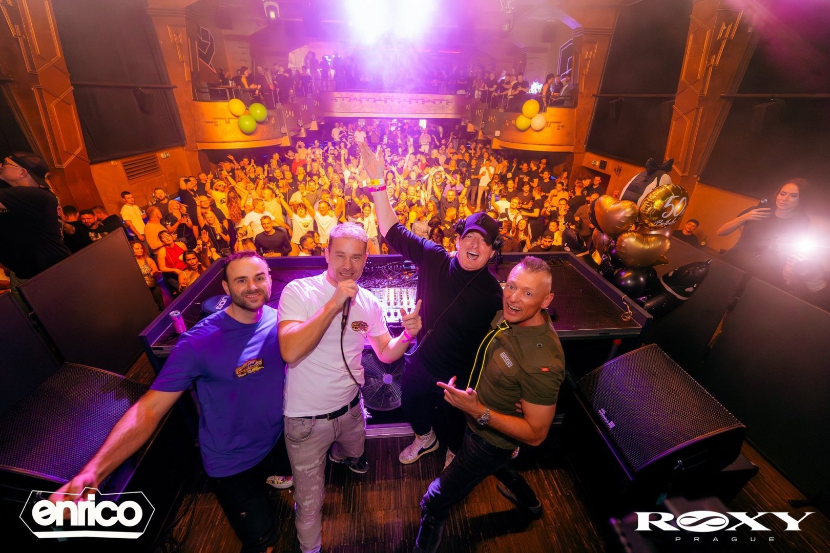 DJ ENRICO 50. BDAY W/ KRYDER | ROXY Prague