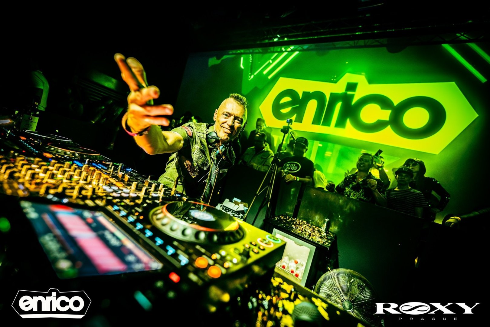DJ ENRICO 50. BDAY W/ KRYDER | ROXY Prague